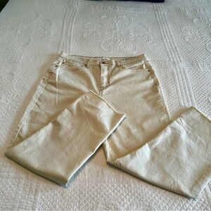 Nicole Miller high rise kick boot jeans